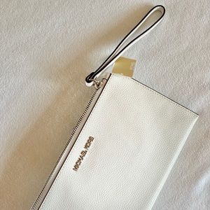 Michael Kors Leather Clutch Wristlet